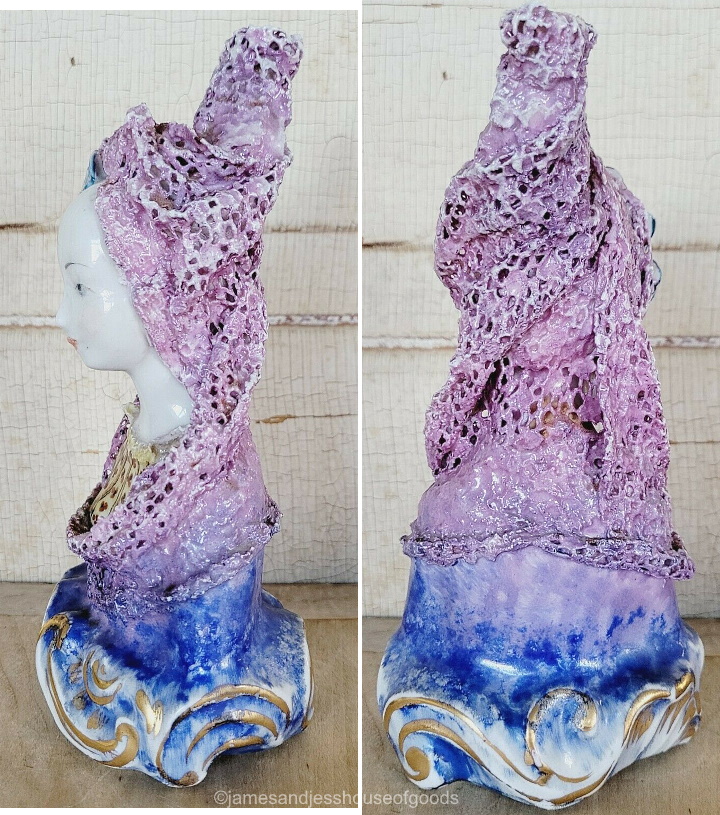 A Scarily Garish M.B. Cybis Lady Bust – THE CYBIS ARCHIVE
